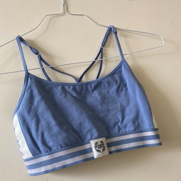 PINK (By Victoria’s Secret) Blue Wireless Bralette - Picture 10 of 11